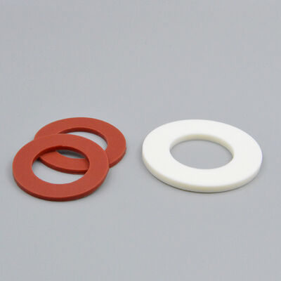 Custom Silicone Gaskets EPDM FKM NBR Waterproof Washers, Customizable In Color And Shape For Sealing