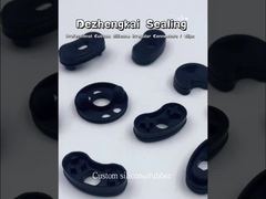 Una Mirada Más Cercana: Conectores de Goma de Silicona Personalizados con Forma / Broches de Presión